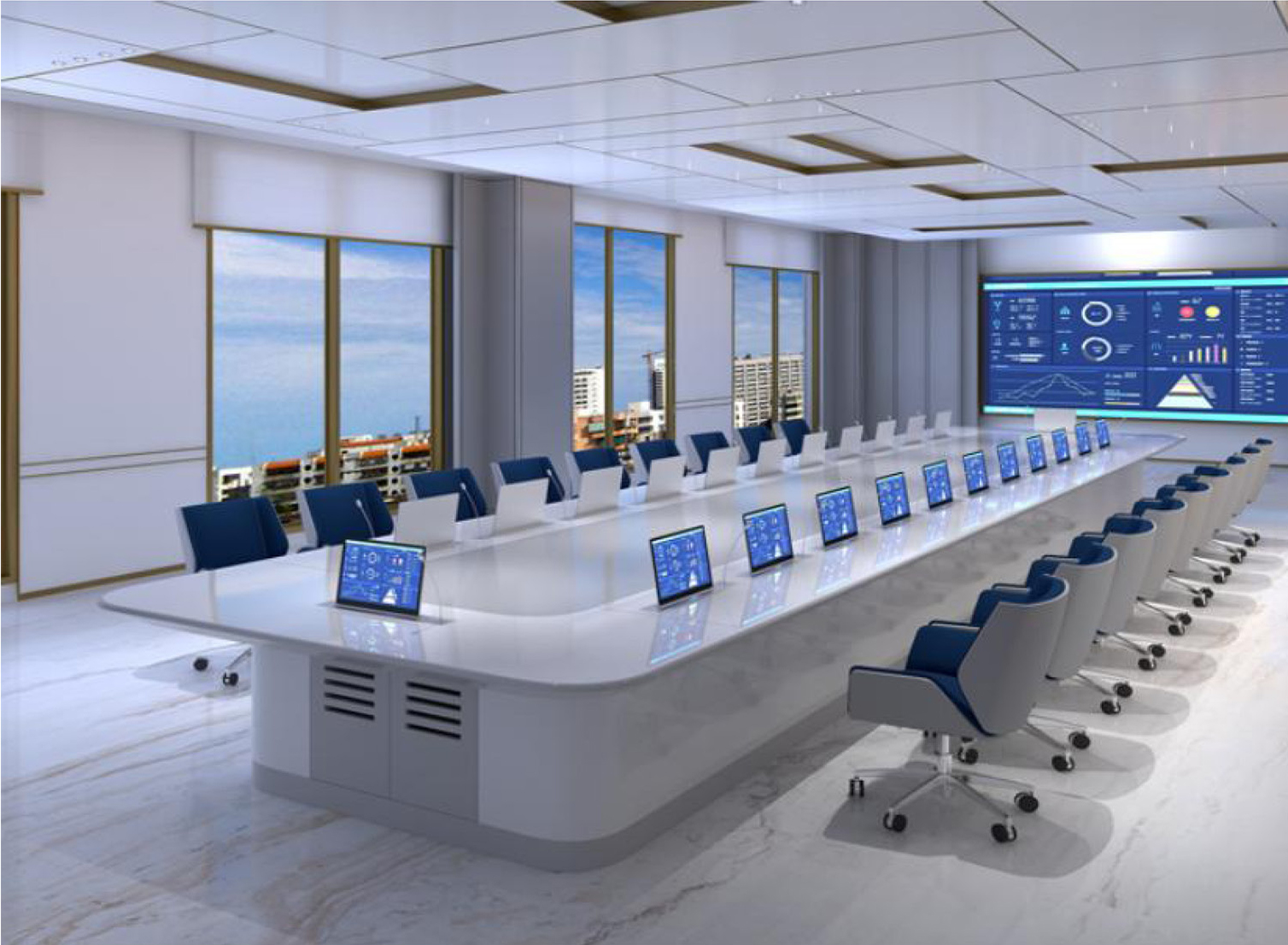 [会议台|烤漆会议台|办公家具|设计师家具|实木烤漆会议台]