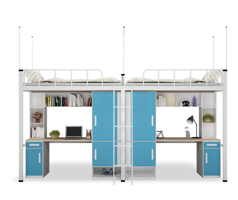 [公寓床|公寓床|办公家具|设计师家具|学生双层公寓床]