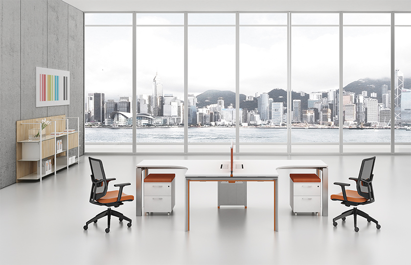 开云体育|开云体育|Bon波恩|时尚简约现代设计职员桌，办公桌，工作台