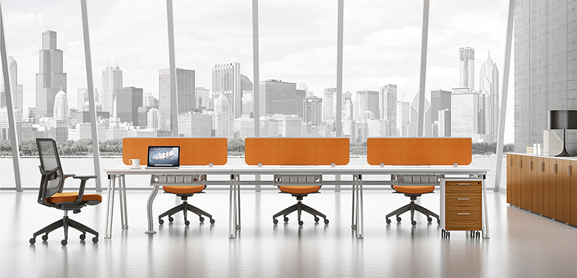 开云体育|开云体育|Bri柏瑞斯|现代时尚简约员工办公桌，职员桌，办公屏风