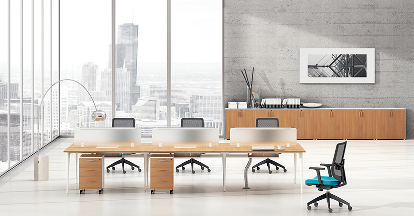 开云体育|开云体育|Como科莫|现代时尚办公卡位，职员桌，办公桌，办公屏风