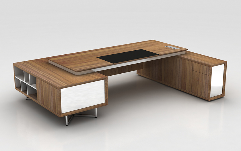 办公台|经典大班台|办公家具|设计师家具|V派
