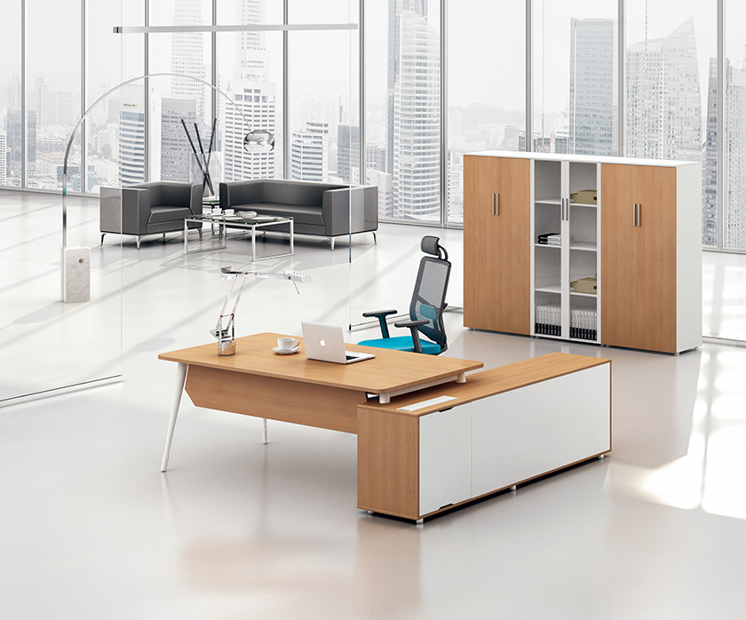 [办公台|时尚大班台|办公家具|设计师家具|Como科莫]