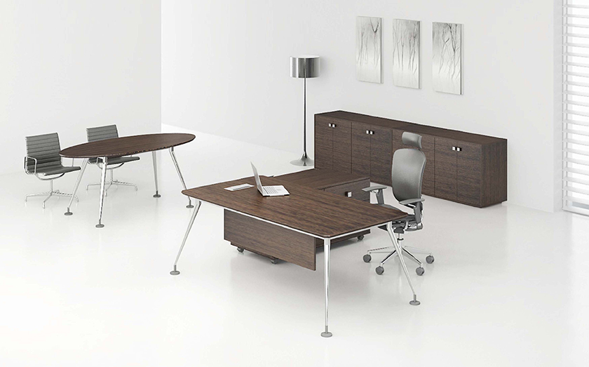 办公台|时尚大班台|办公家具|设计师家具|Linda