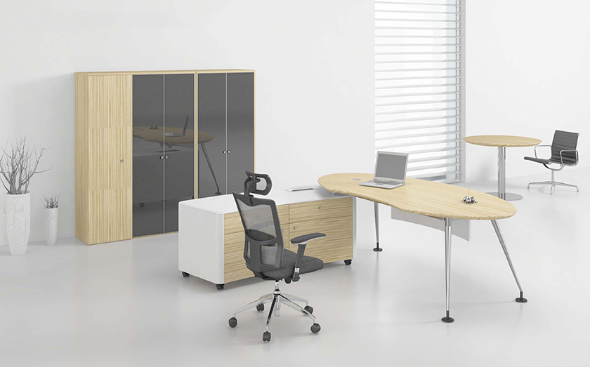 办公台|时尚大班台|办公家具|设计师家具|Linda