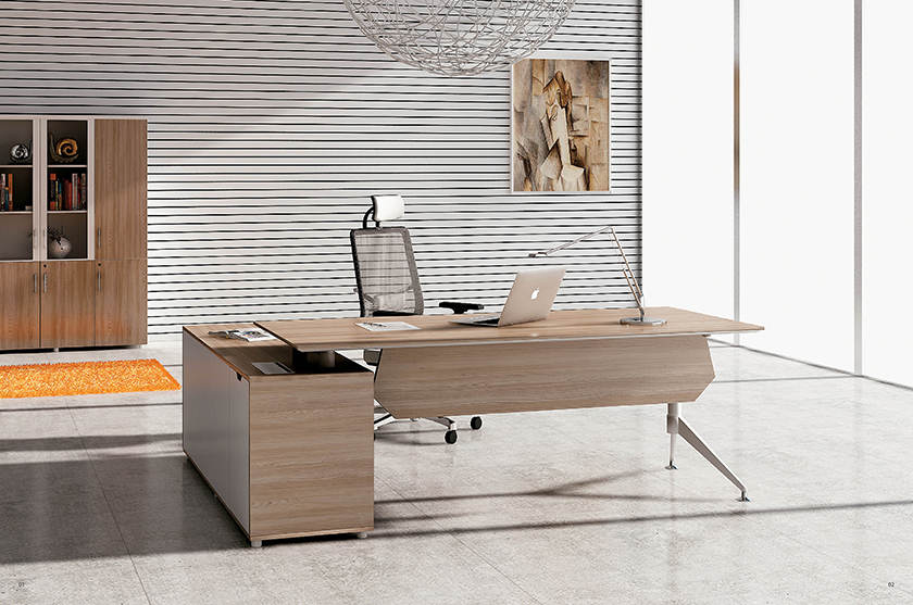 [办公台|时尚大班台|办公家具|设计师家具|BALANCE柏伦]