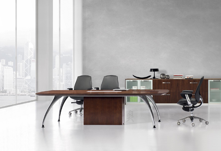 [会议台|实木会议台|办公家具|设计师家具|实木会议台]