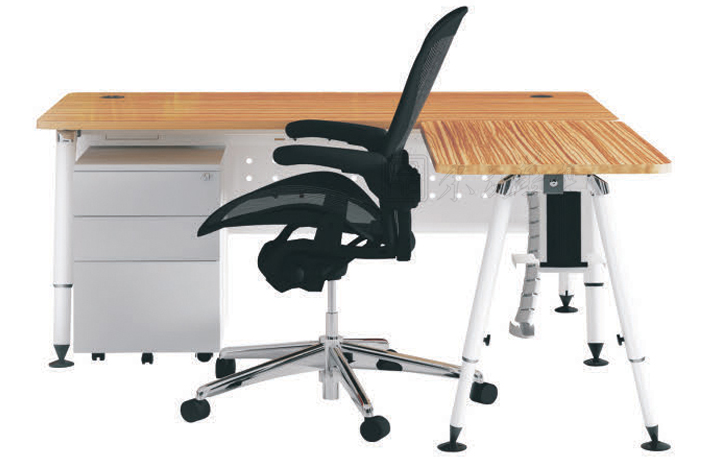 [办公台|钢木职员台|办公家具|设计师家具|钢木职员台]