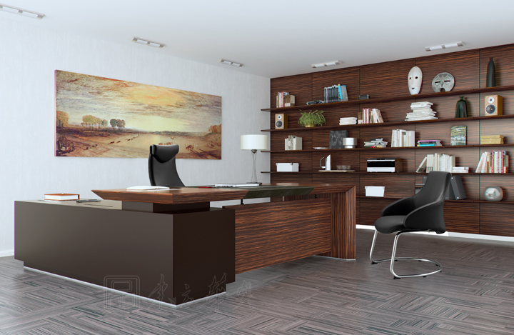 [办公台|精品配套系列|办公家具|设计师家具|经典大班台]