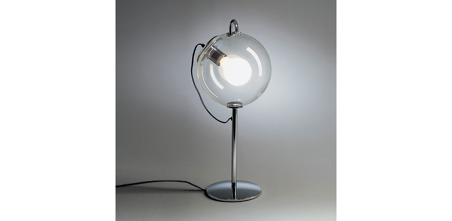 [开云（中国） - 灯饰|台灯|办公家具|设计师家具|Micons Tavolo 清光圆球 现代玻璃台灯]