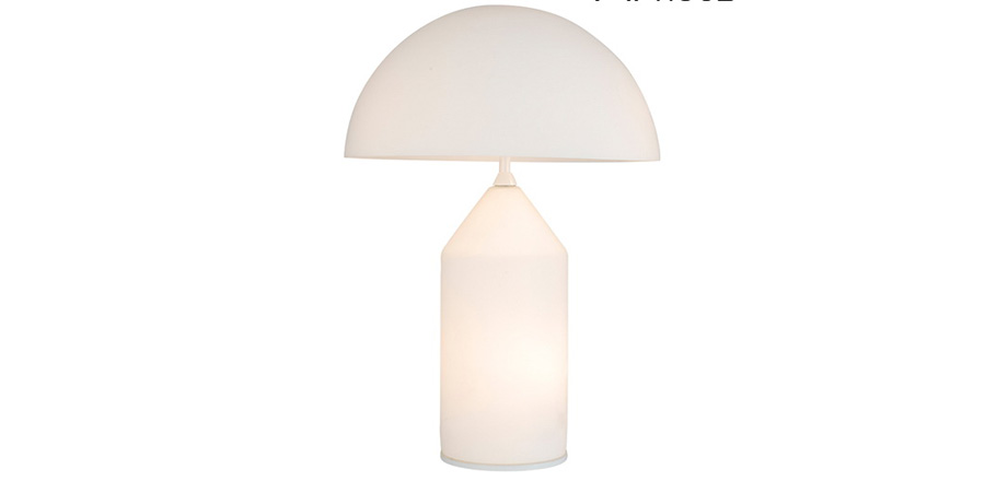[开云（中国） - 灯饰|台灯|办公家具|设计师家具|oluce Atollo Table lamp 蘑菇现代玻璃台灯]