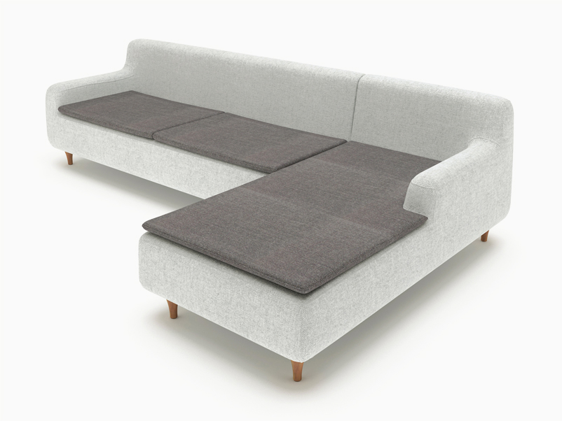 [开云（中国） - 坐具|沙发|办公家具|设计师家具|埃特纳火山转角沙发]