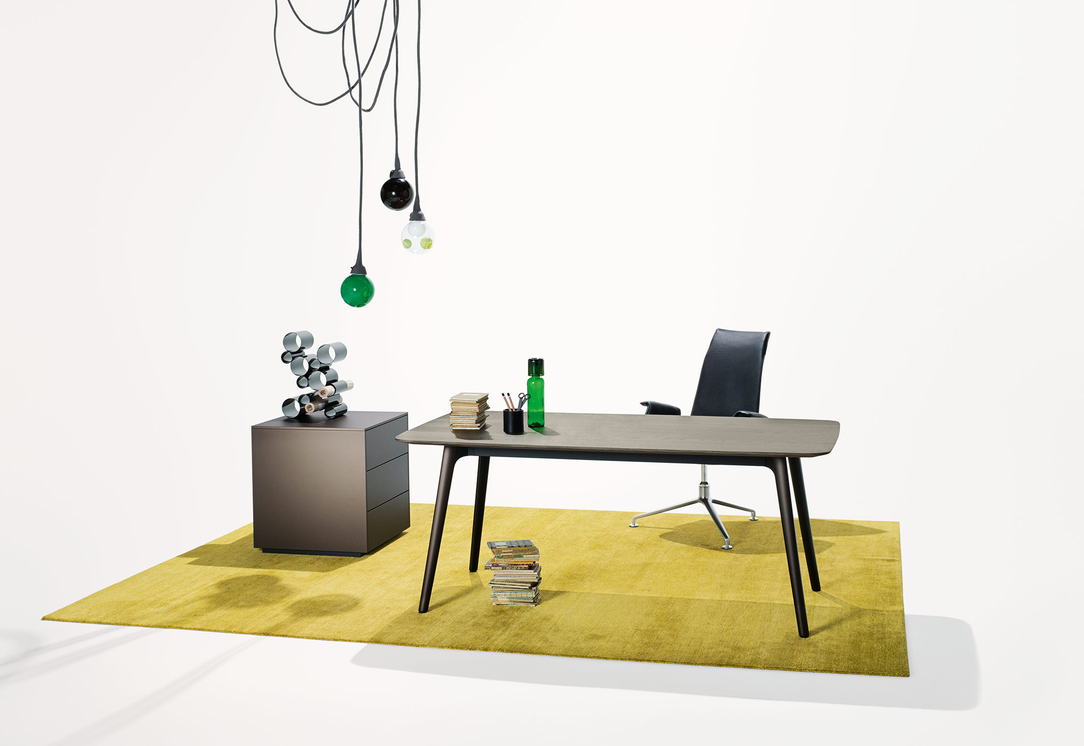 办公台|时尚大班台|办公家具|设计师家具|KEYPIECE COMMUNICATION DESK.大班台