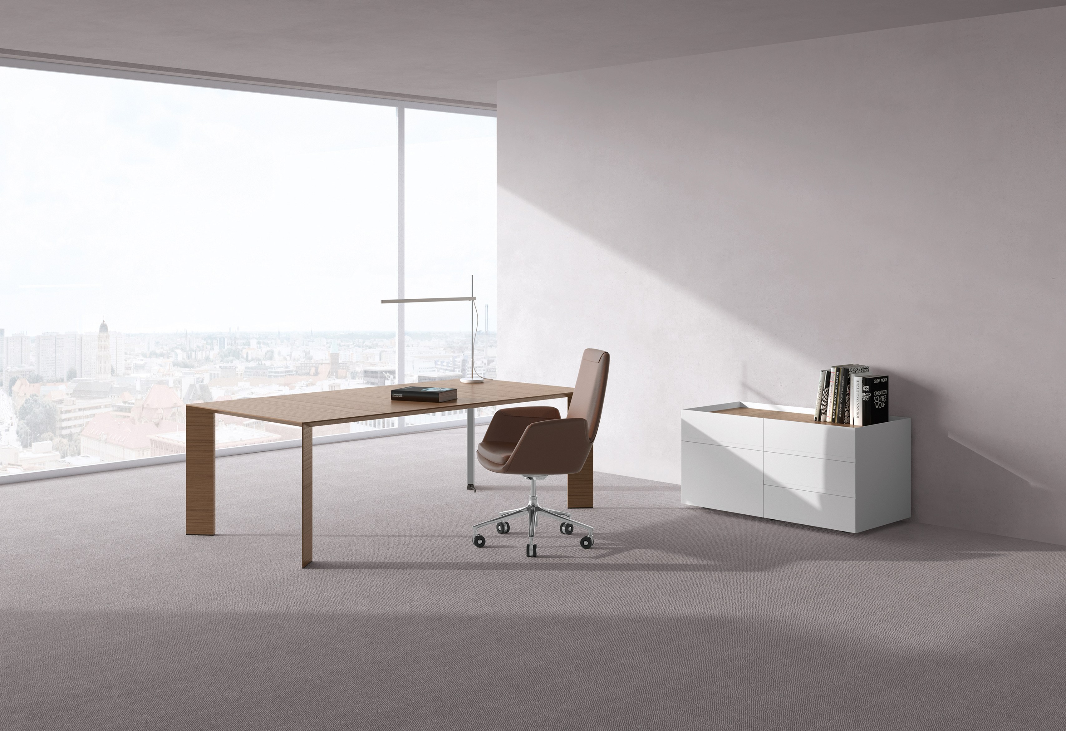 办公台|时尚大班台|办公家具|设计师家具|Paper系列大班台系列