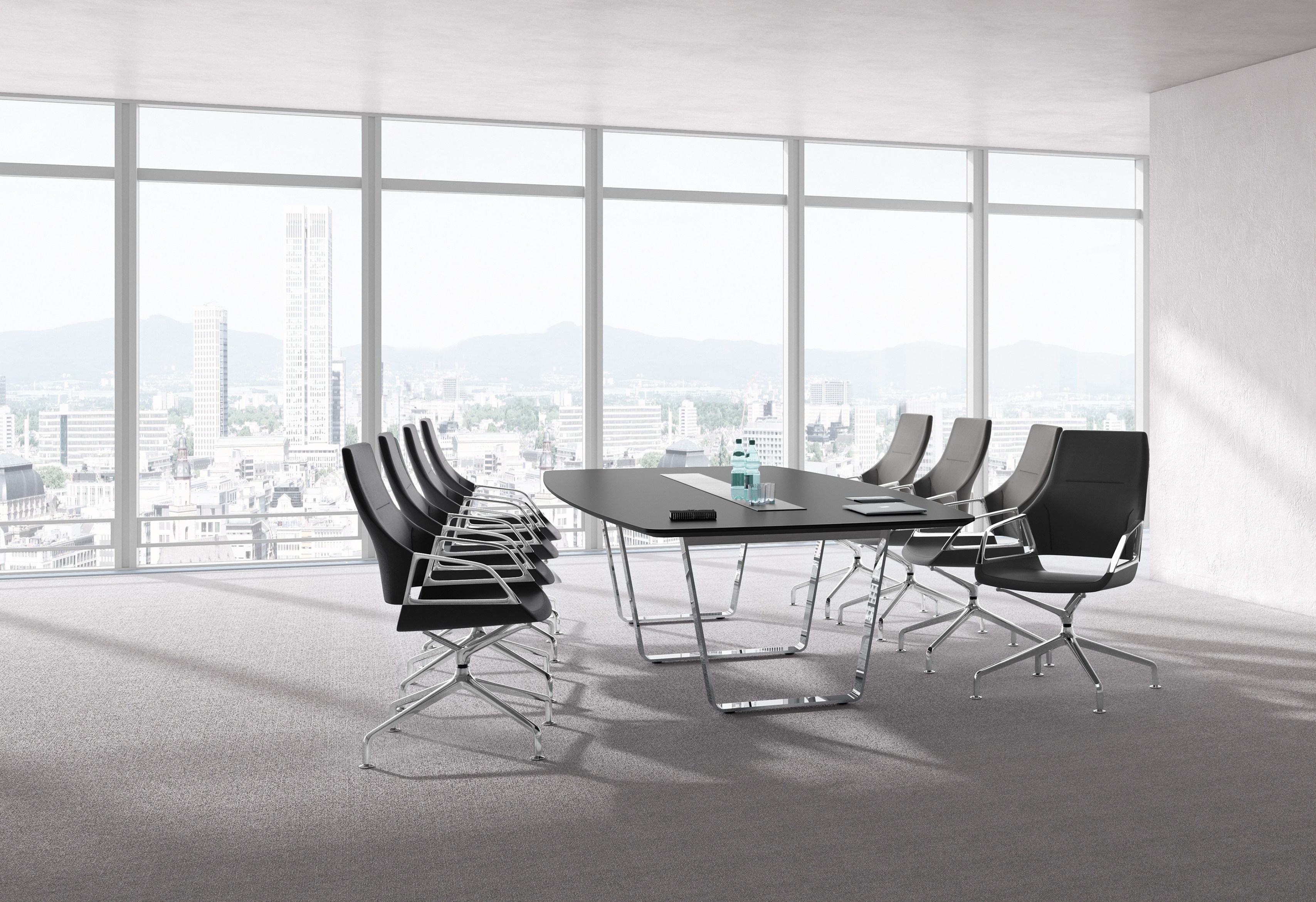 会议台|实木会议台|办公家具|设计师家具|Tune系列会议台