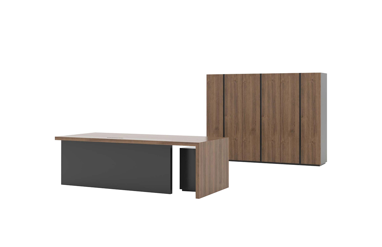 [办公台|时尚大班台|办公家具|设计师家具|办公台]