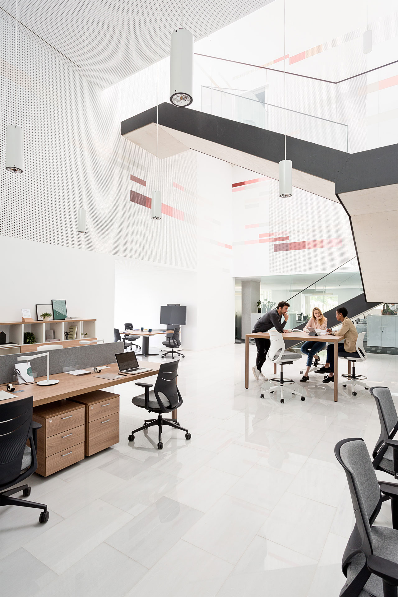 办公屏风|办公屏风系统|办公家具|设计师家具|PRISMA员工桌系列