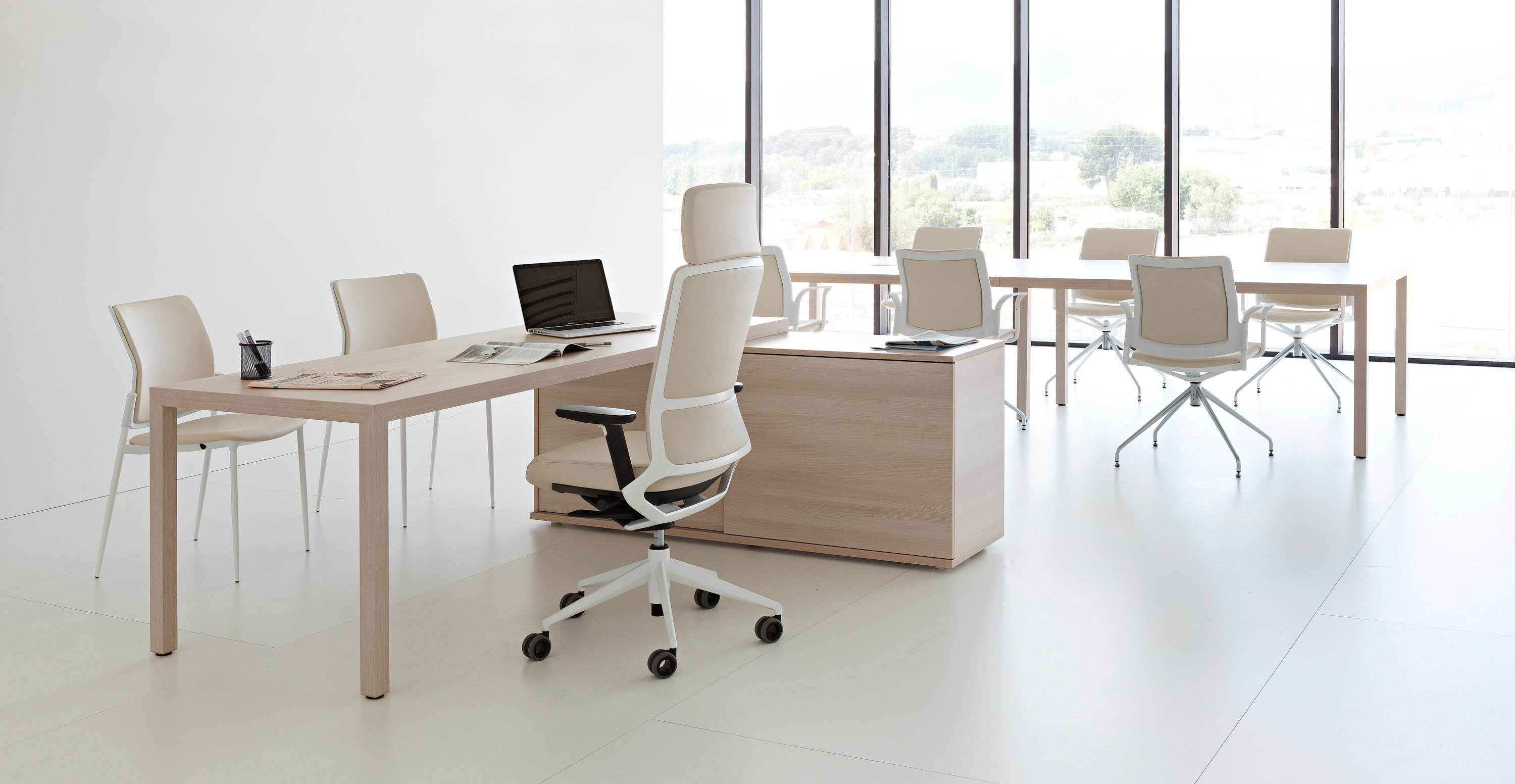 会议台|会议条桌|办公家具|设计师家具|PRISMA会议桌系列