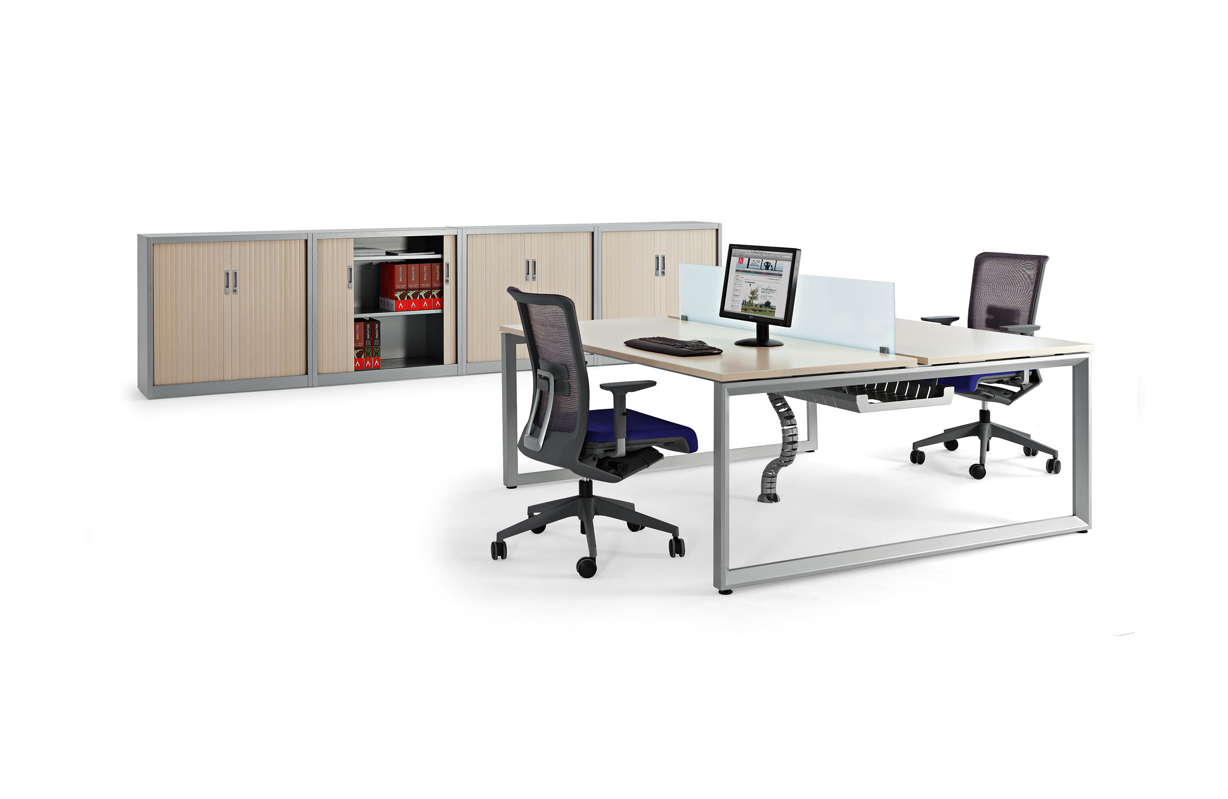 办公屏风|办公屏风系统|办公家具|设计师家具|VITAL PLUS ST员工桌系列