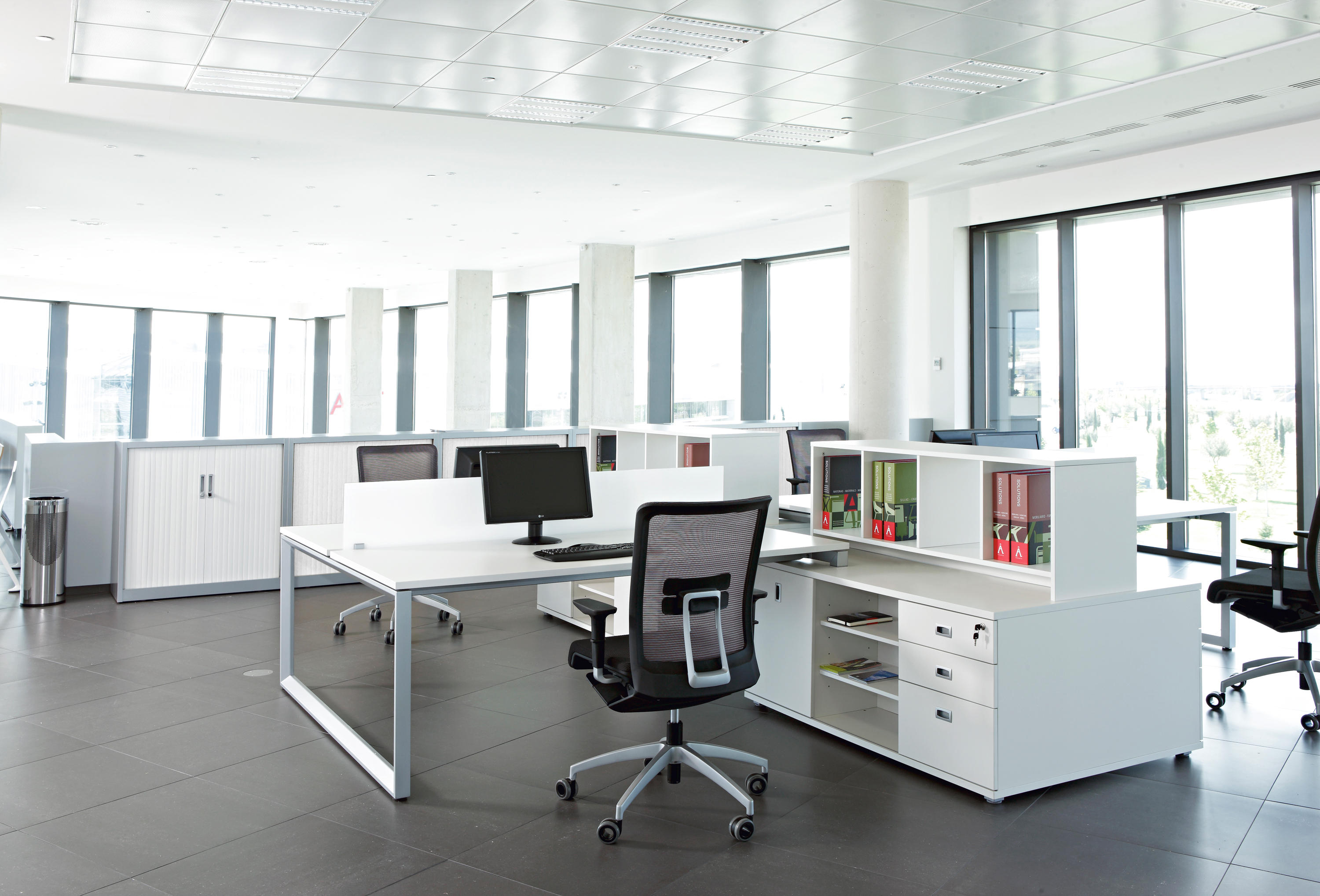 办公屏风|办公屏风系统|办公家具|设计师家具|VITAL PLUS ST员工桌系列