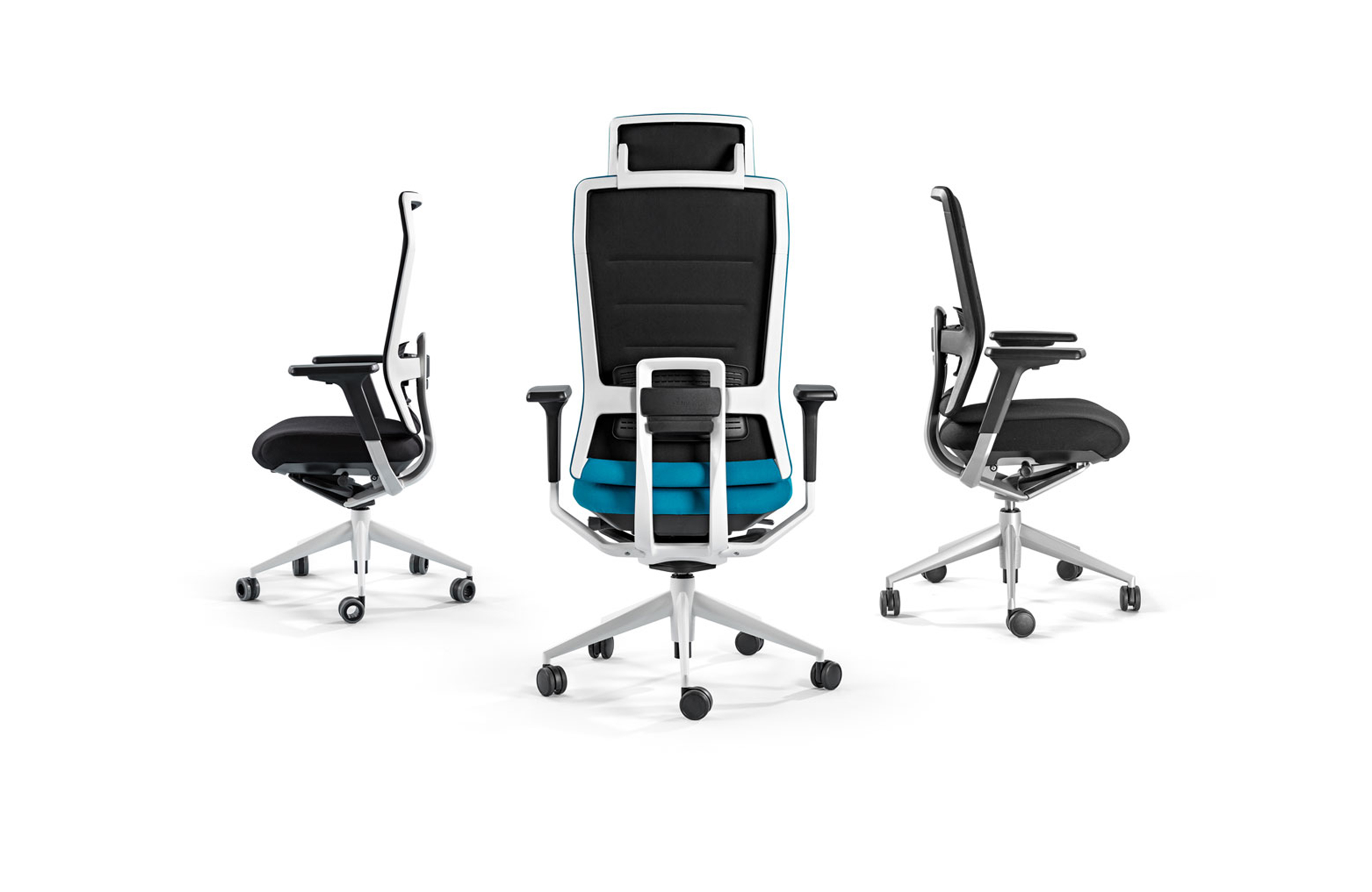 办公椅|现代真皮中班椅|办公家具|设计师家具|TNK FAMILY 大班椅系列