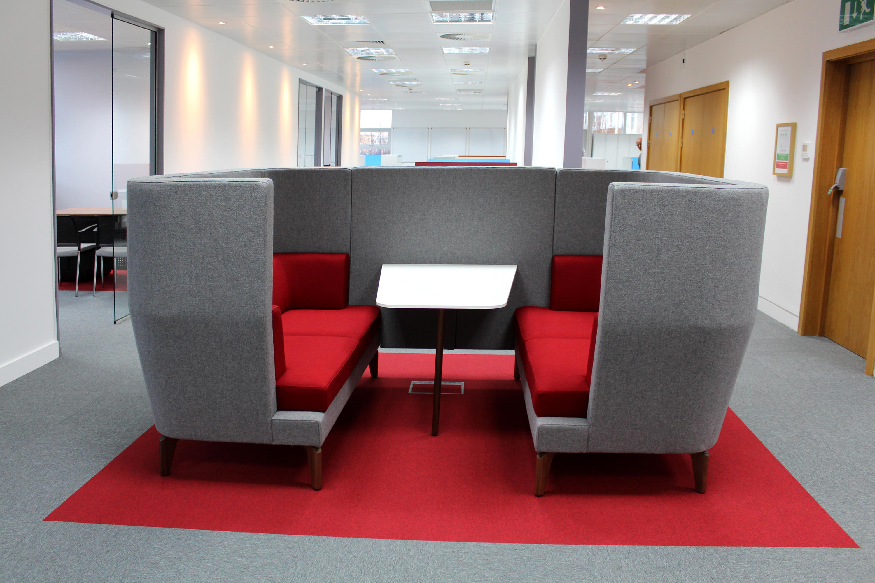 办公沙发|布面沙发|办公家具|设计师家具|协约低背空间沙发