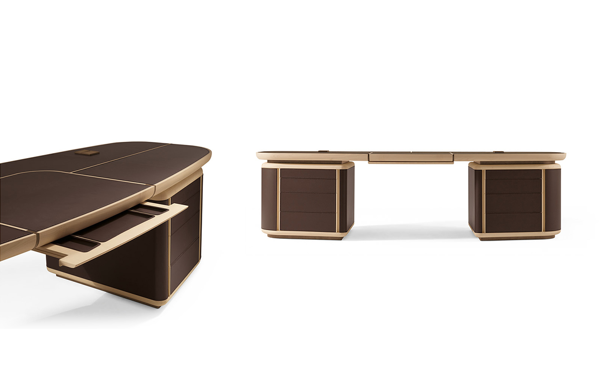 办公台|时尚大班台|办公家具|设计师家具|大亨办公桌