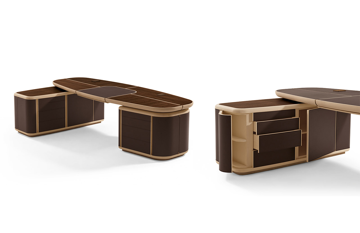 办公台|时尚大班台|办公家具|设计师家具|大亨办公桌