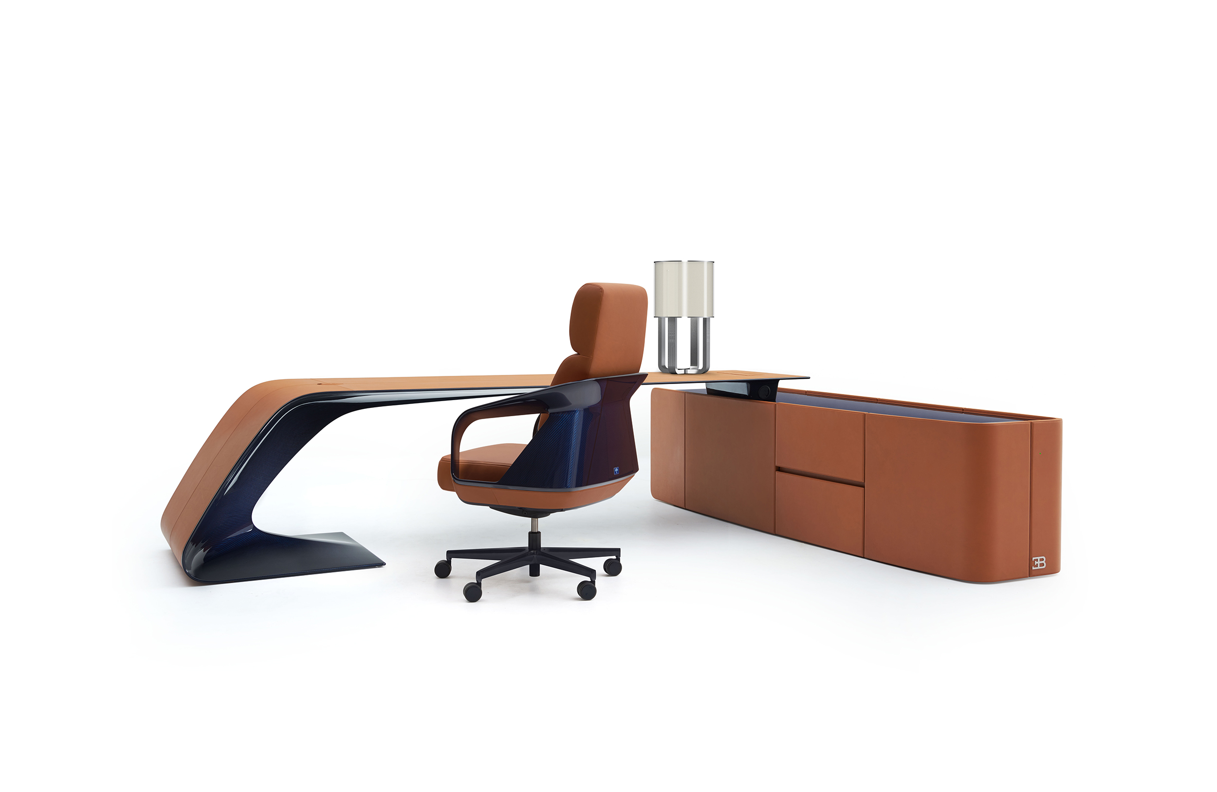 办公椅|现代真皮中班椅|办公家具|设计师家具|埃托雷•中班椅