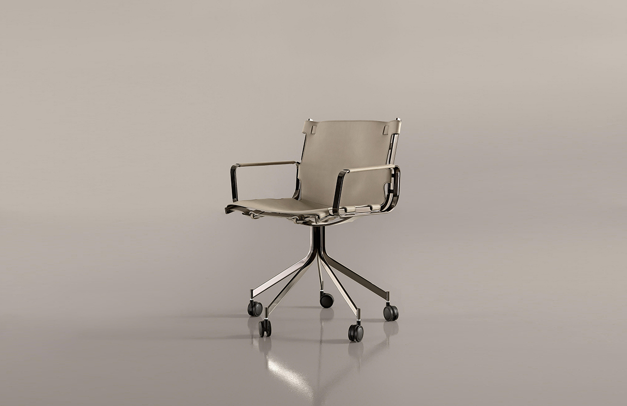 办公椅|现代真皮会议椅|办公家具|设计师家具|布里克森办公椅