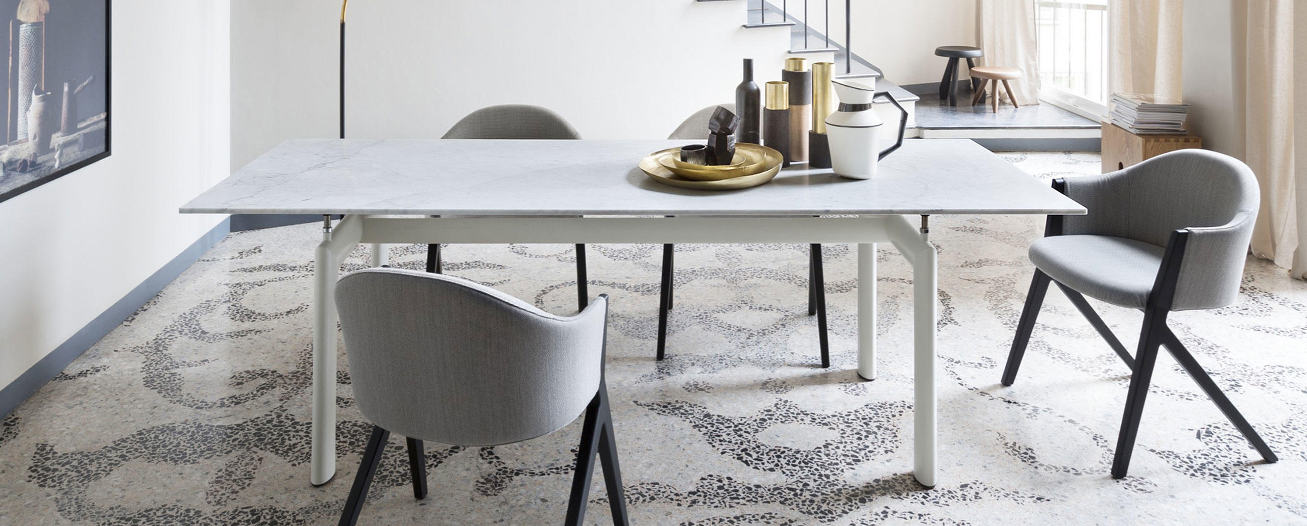 开云（中国） - 桌几|餐桌|办公家具|设计师家具|LC6餐台