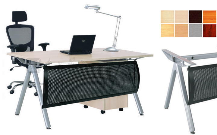 办公台|钢木职员台|办公家具|钢木职员台|板式职员桌