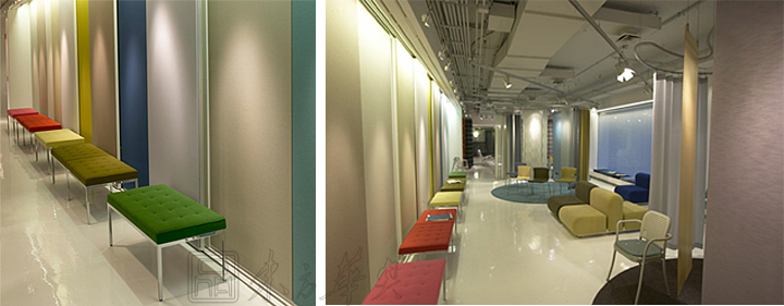 办公沙发|休闲沙发|办公家具|弗罗伦斯条形沙发|条形沙发，条凳，设计师椅