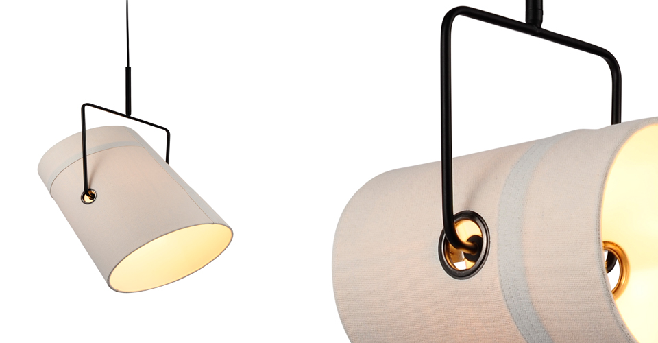 现代经典灯饰|吊灯|办公家具|复制版Foscarini Fork pendant Lamps 布艺吊灯