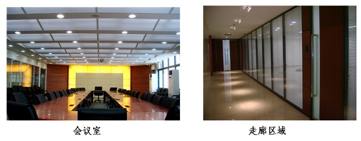 屏风隔断区域