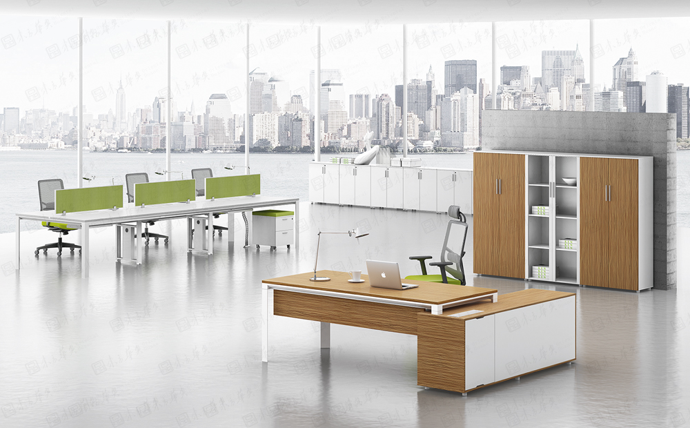 办公台|时尚大班台|办公家具|Ken肯特|奢华高贵简约设计时尚老板桌，大班台，经理桌，主管桌 KEN-M16C