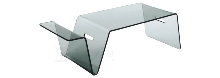 办公沙发|玻璃茶几|办公家具|玻璃茶几|一体成型茶几 CG-CT-023
