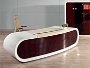 经典大班台CG-T1383_办公家具_精品配套系列_办公台