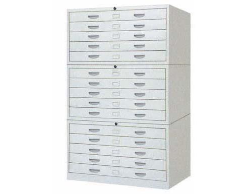钢制家具|图纸柜|办公家具|五抽图纸柜 CG-TZG-1