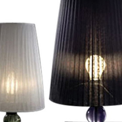 现代经典灯饰|台灯|办公家具|现代 简约拉丝布罩 水晶质感底座 台灯 CGT30011S